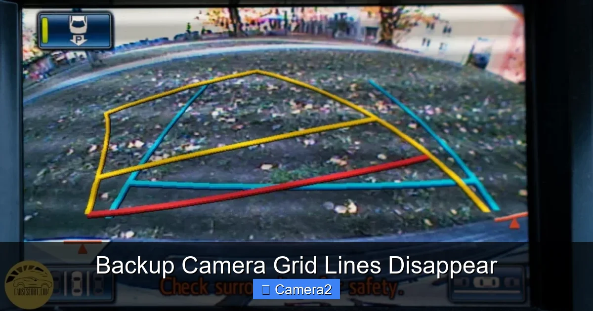Backup Camera Grid Lines Disappear