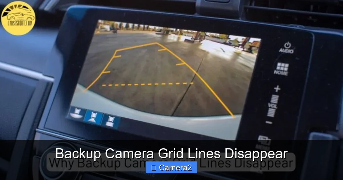 Backup Camera Grid Lines Disappear