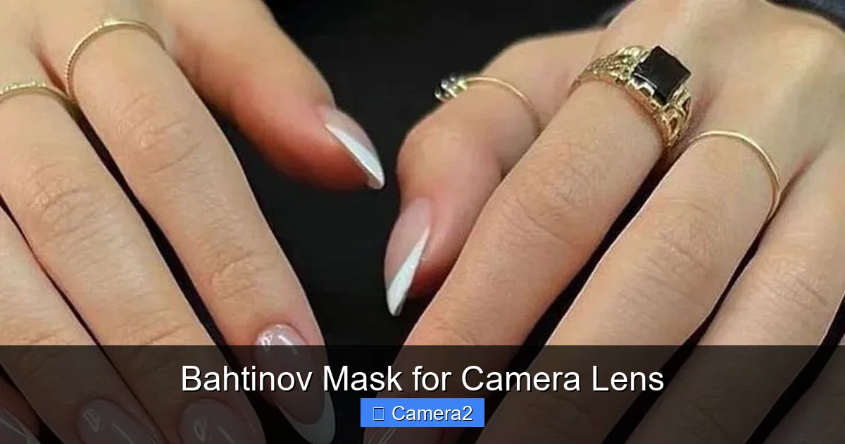 Bahtinov Mask for Camera Lens