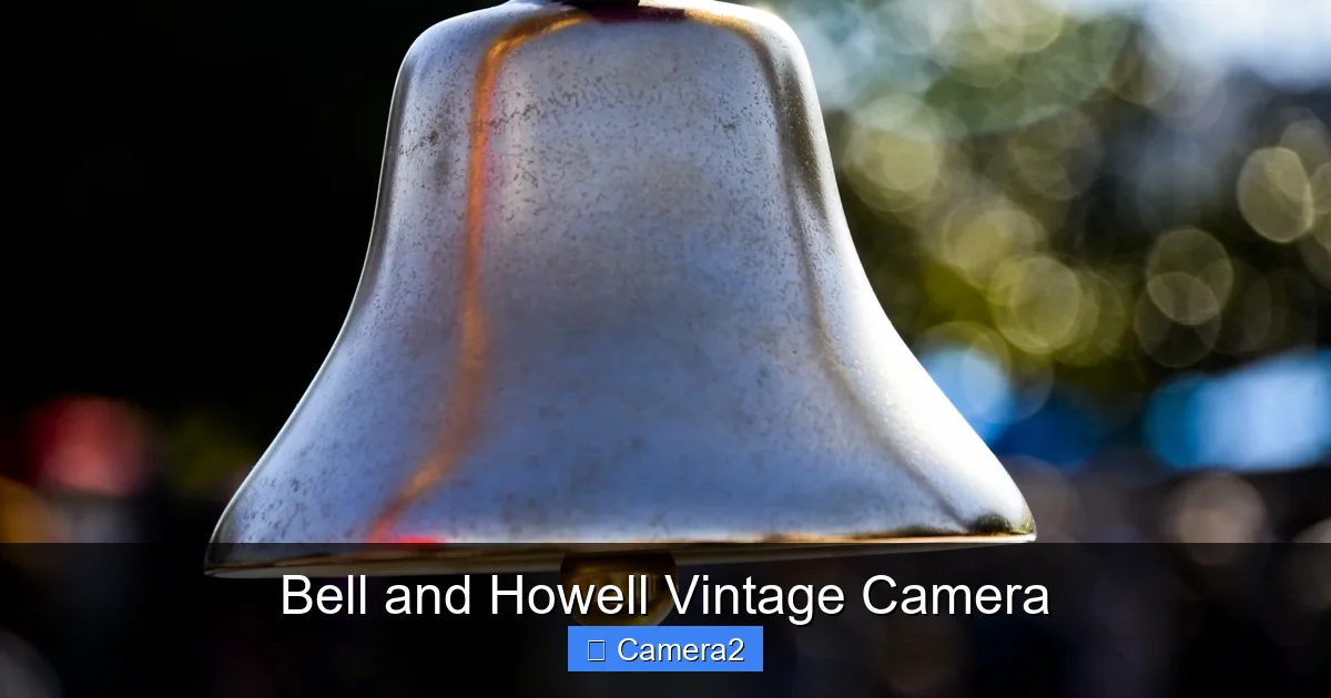 Bell and Howell Vintage Camera