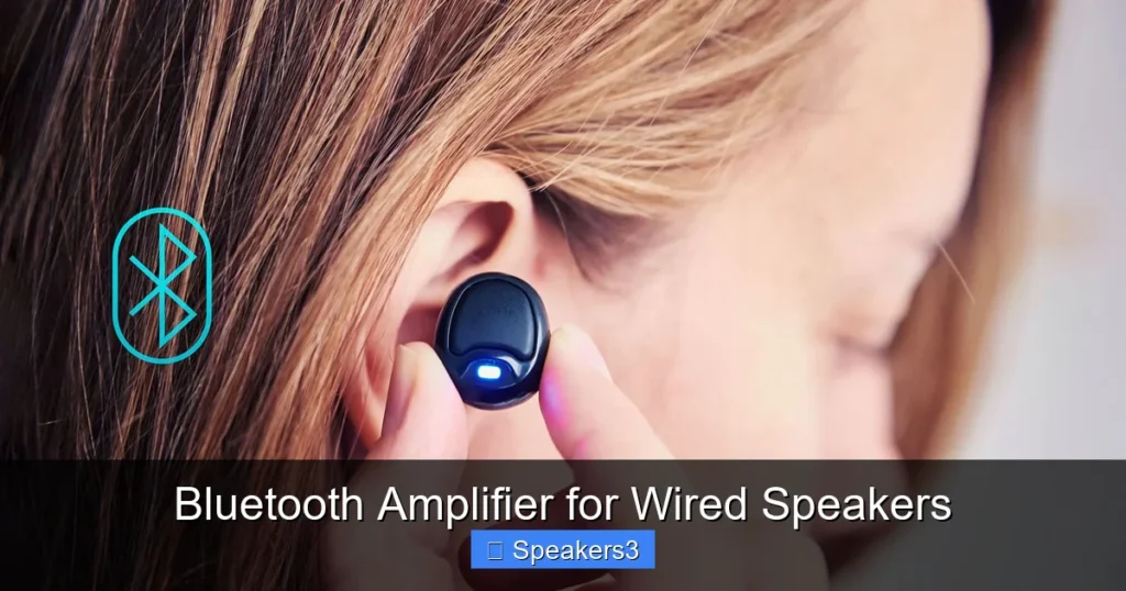Bluetooth Amplifier for Wired Speakers