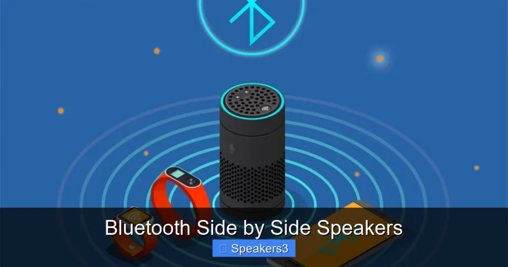 Bluetooth Side by Side Speakers