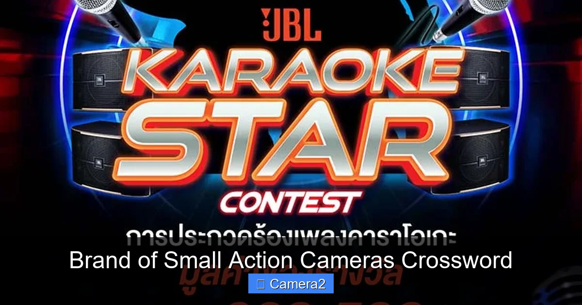 Brand of Small Action Cameras Crossword