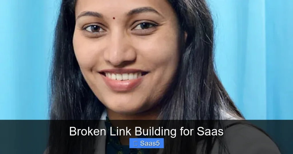 Broken Link Building for Saas