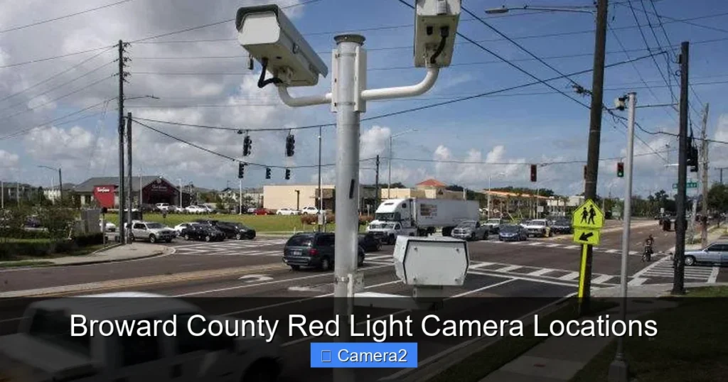 Broward County Red Light Camera Locations