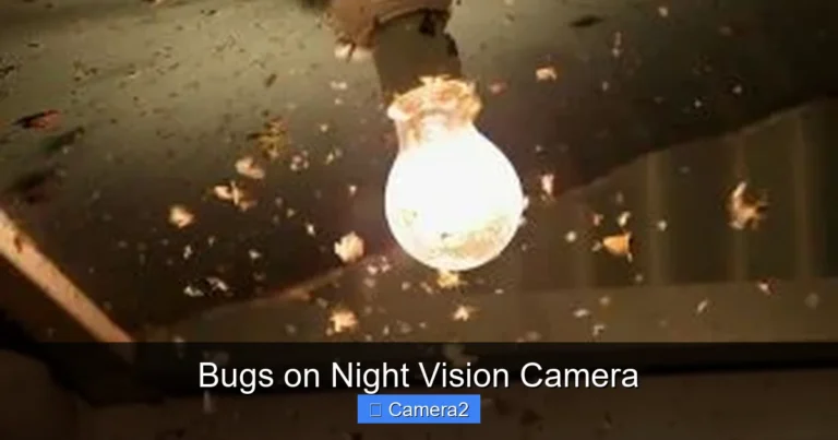 Bugs on Night Vision Camera