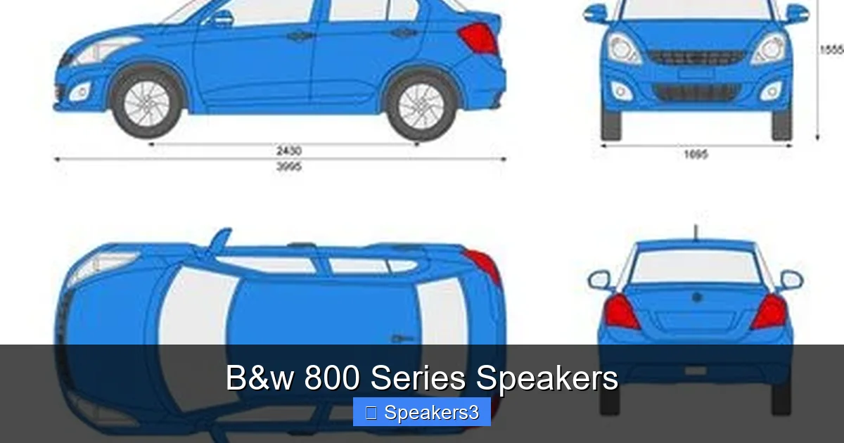 B&w 800 Series Speakers