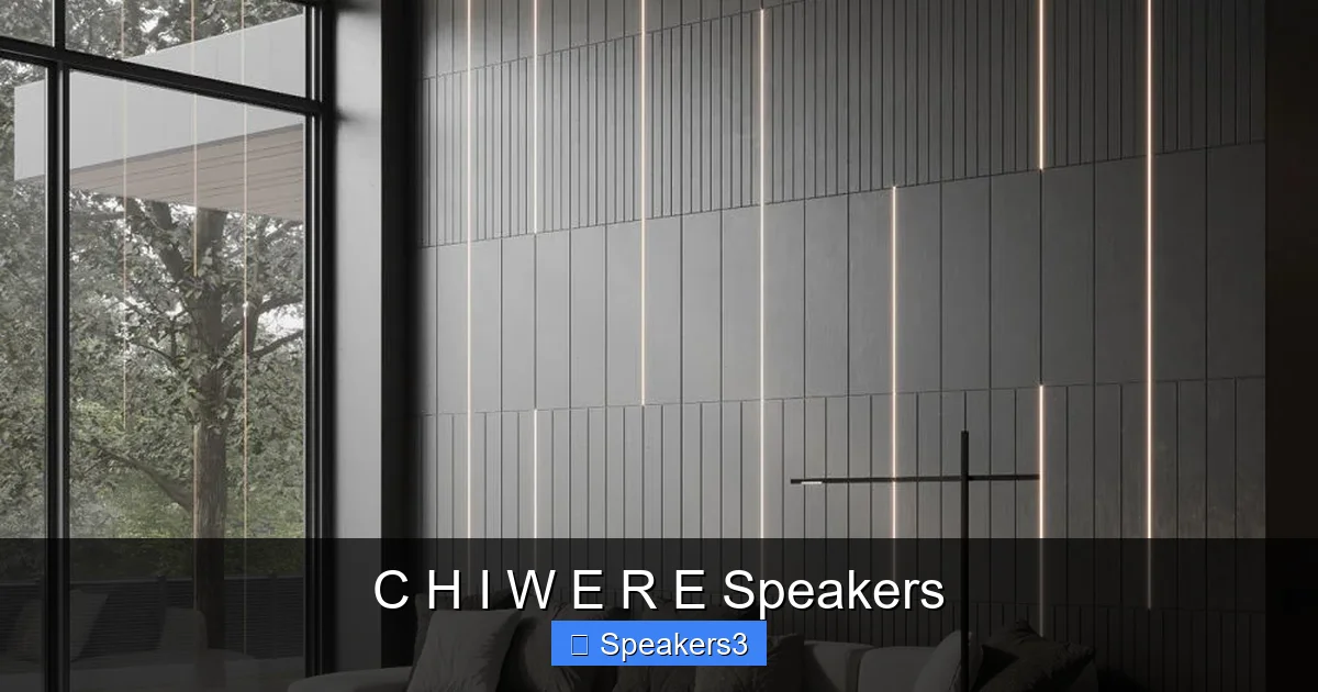 C H I W E R E Speakers