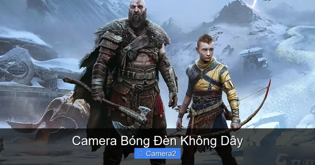 Camera Bóng Đèn Không Dây