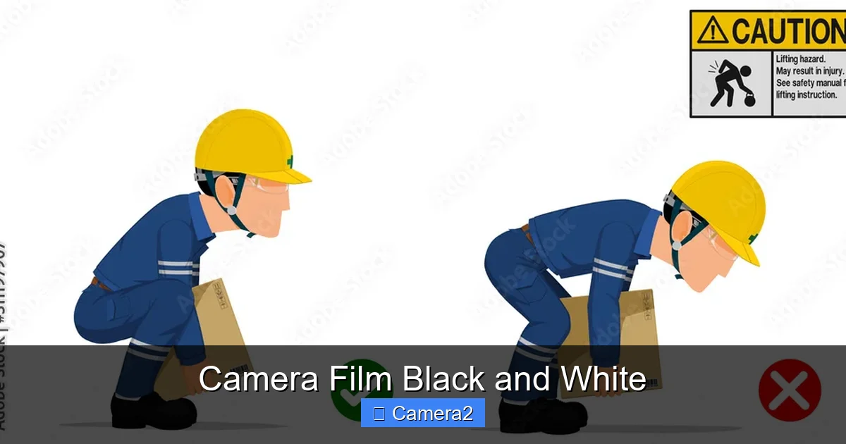 Camera Film Black and White