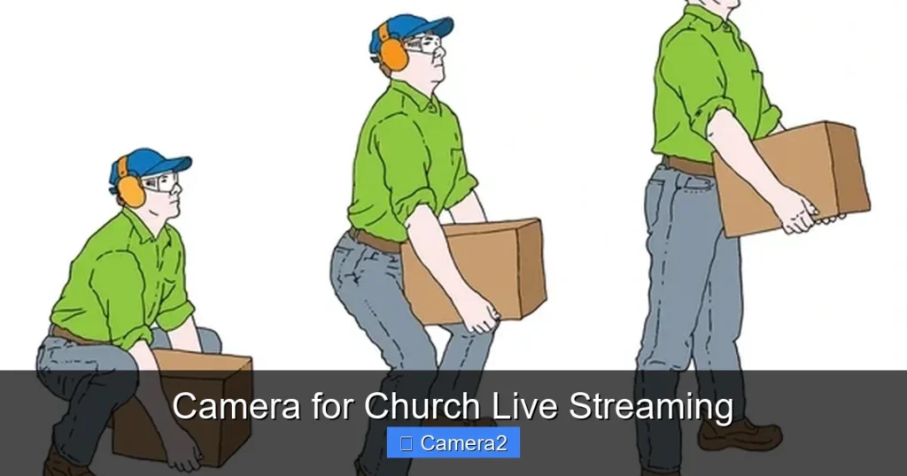 Camera for Church Live Streaming