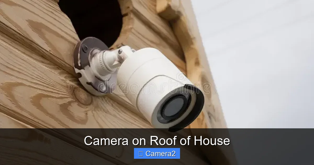 Camera on Roof of House