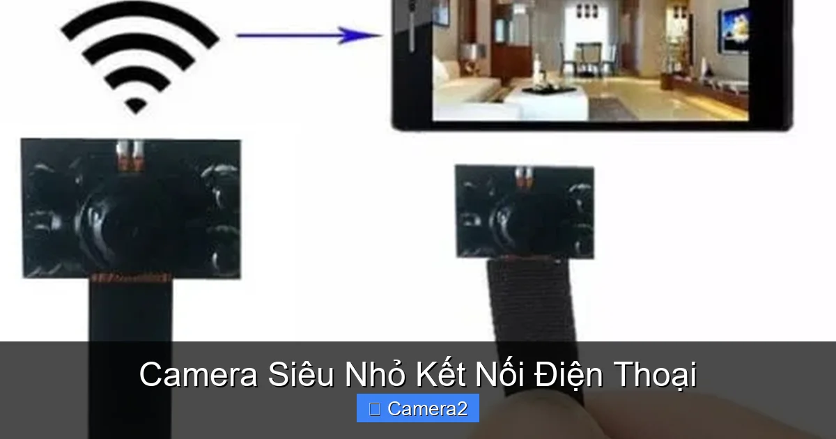Camera Siêu Nhỏ Kết Nối Điện Thoại