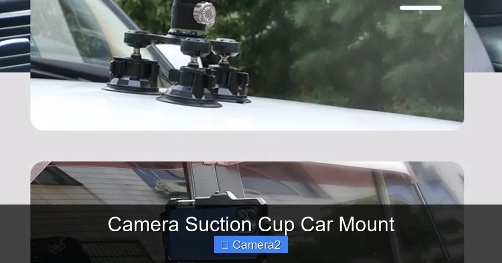 Camera Suction Cup Car Mount