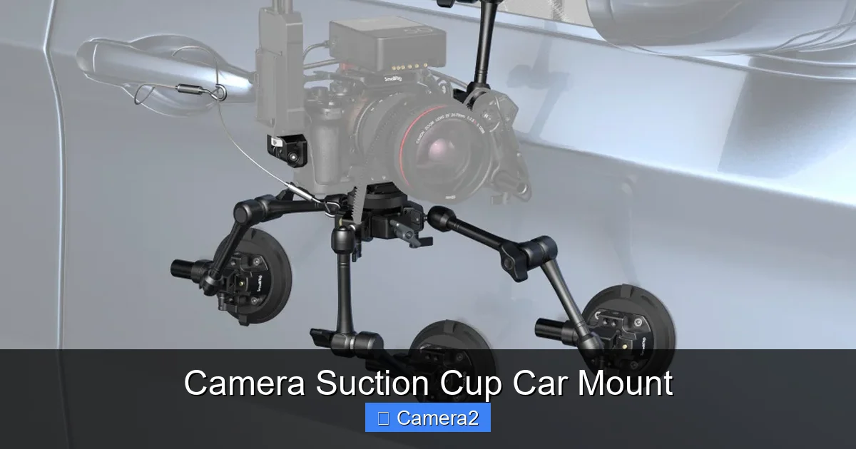 Camera Suction Cup Car Mount