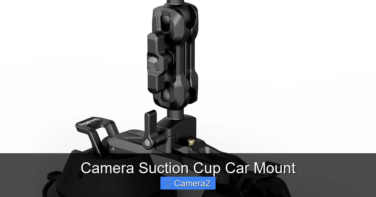 Camera Suction Cup Car Mount