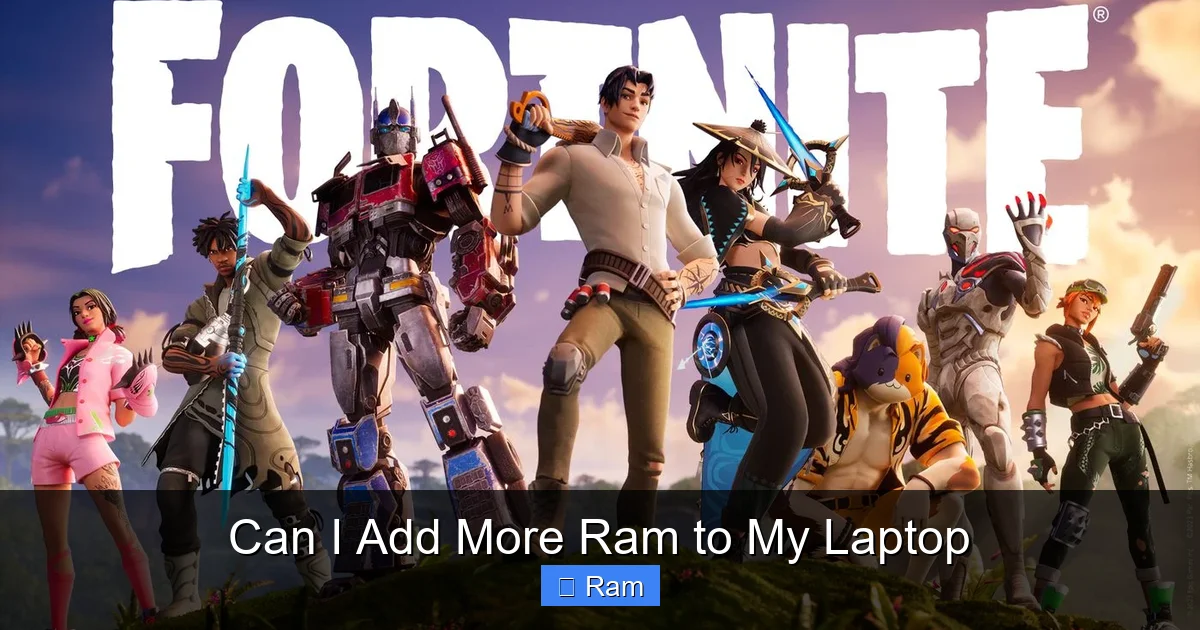 Can I Add More Ram to My Laptop
