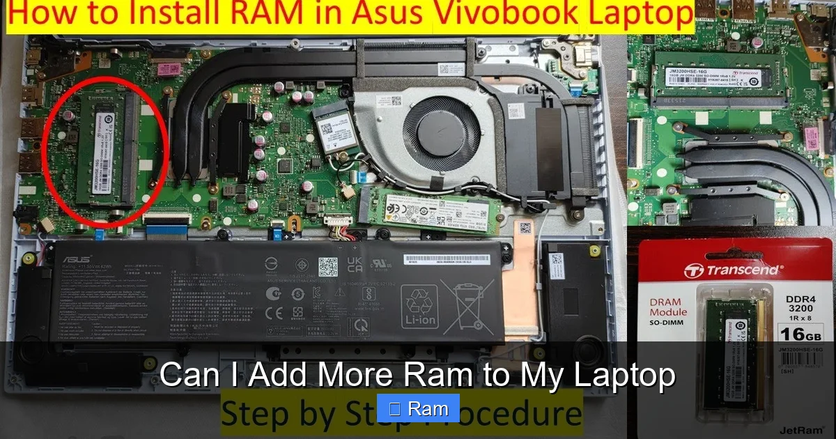 Can I Add More Ram to My Laptop