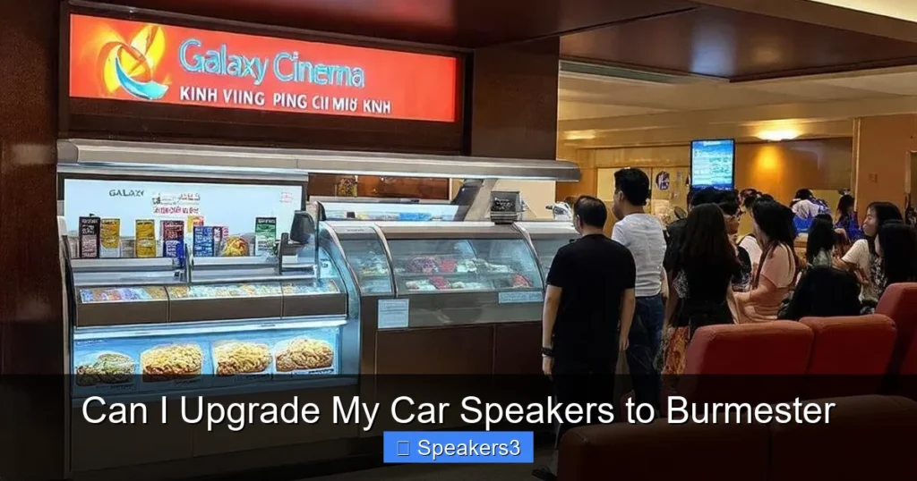 Can I Upgrade My Car Speakers to Burmester