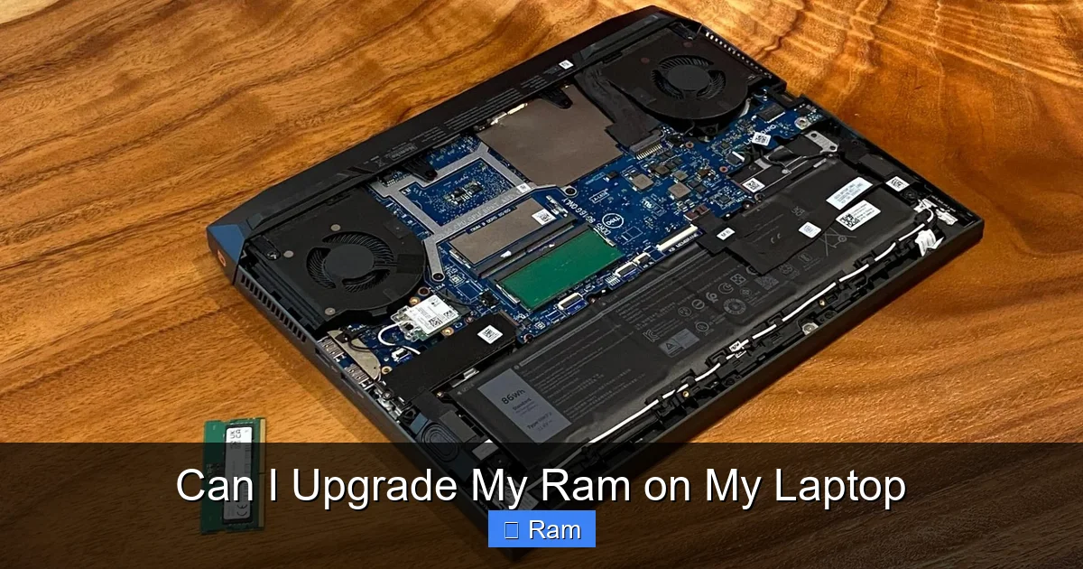 Can I Upgrade My Ram on My Laptop
