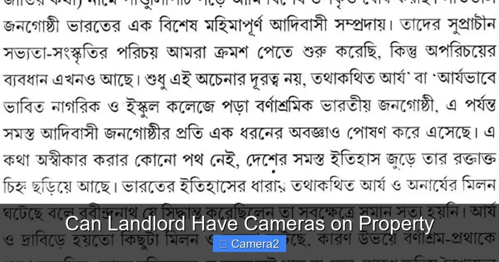 Can Landlord Have Cameras on Property