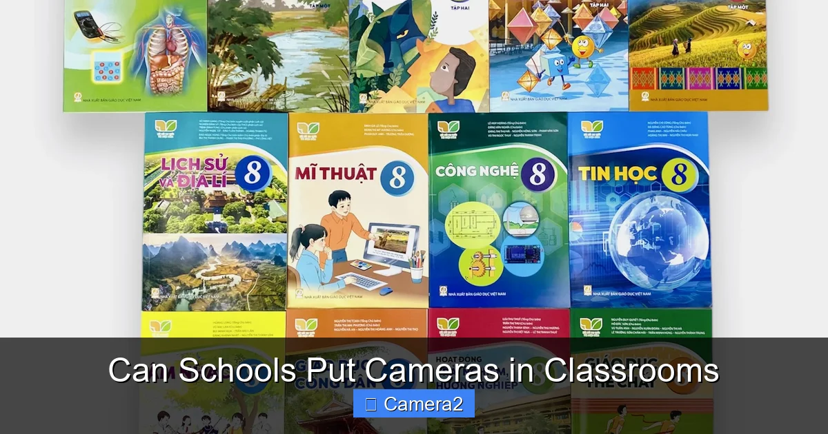Can Schools Put Cameras in Classrooms