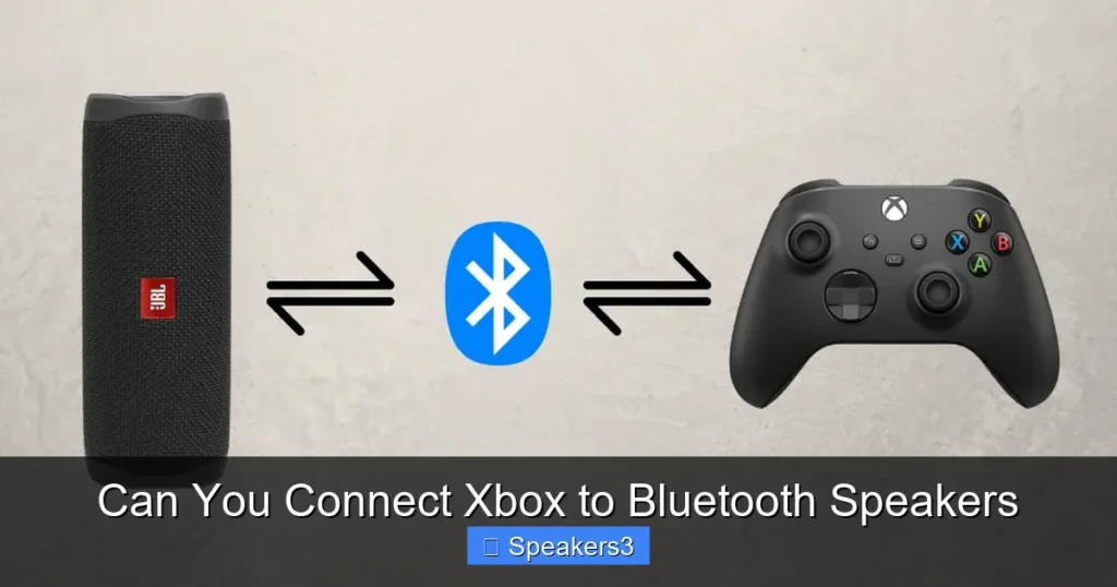 Can You Connect Xbox to Bluetooth Speakers