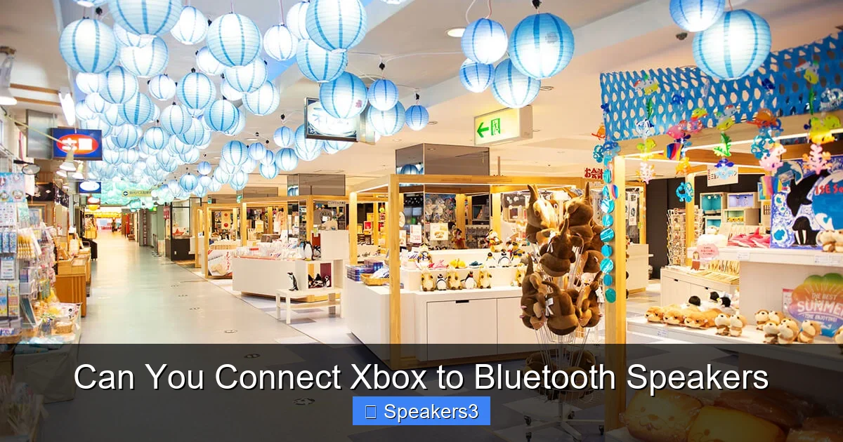 Can You Connect Xbox to Bluetooth Speakers