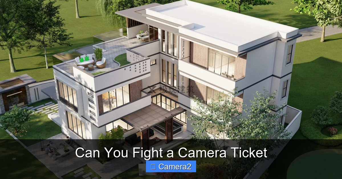 Can You Fight a Camera Ticket