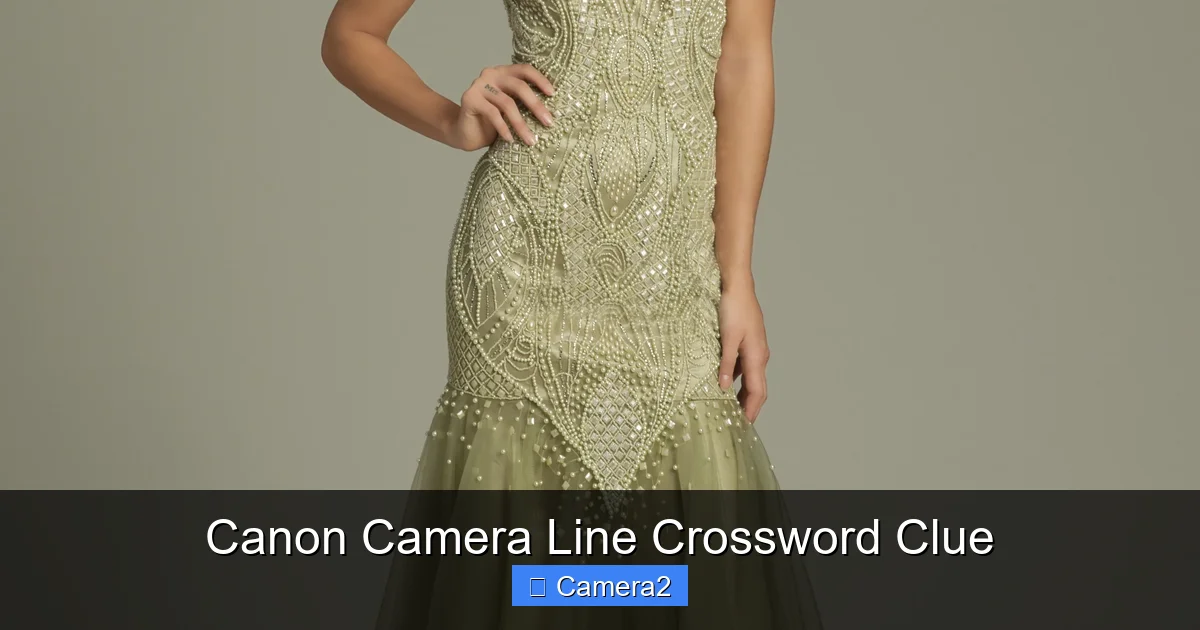 Canon Camera Line Crossword Clue