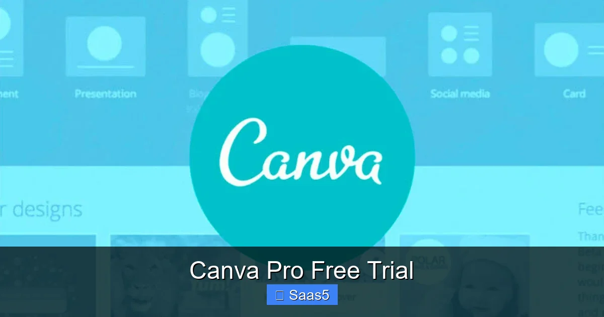 Canva Pro Free Trial