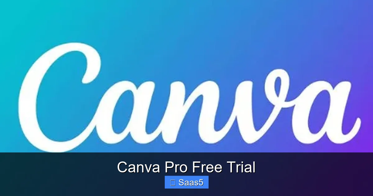 Canva Pro Free Trial