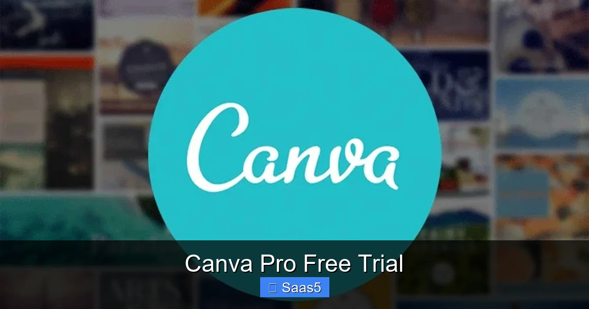 Canva Pro Free Trial