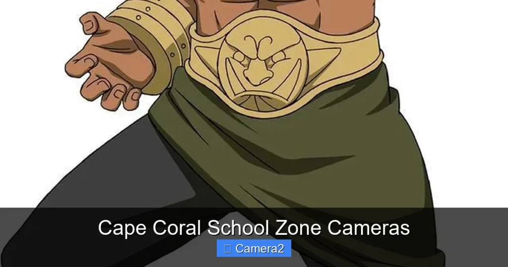 Cape Coral School Zone Cameras
