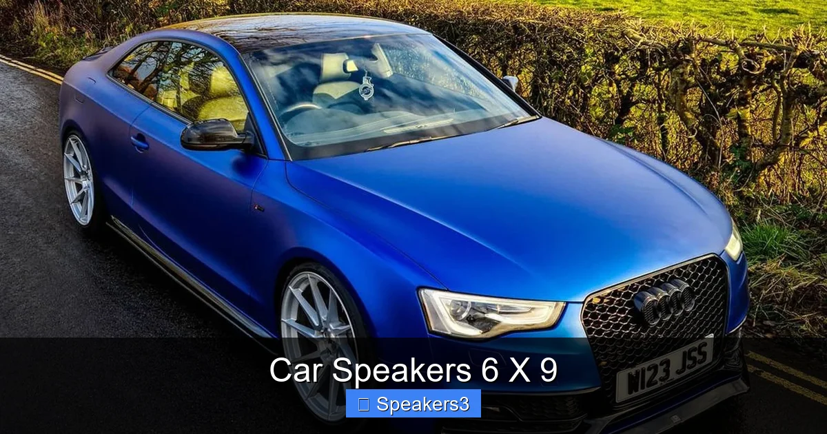 Car Speakers 6 X 9