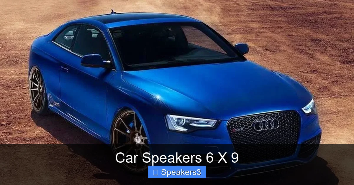 Car Speakers 6 X 9