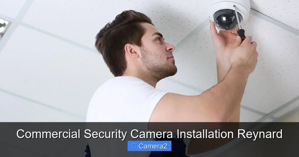Commercial Security Camera Installation Reynard