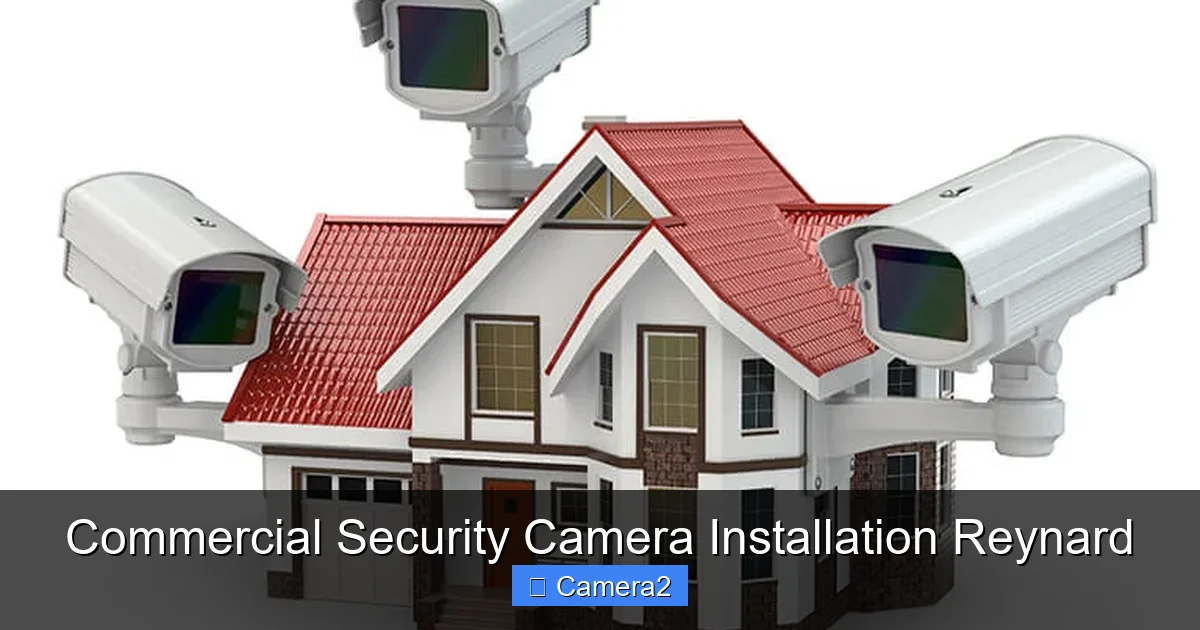Commercial Security Camera Installation Reynard
