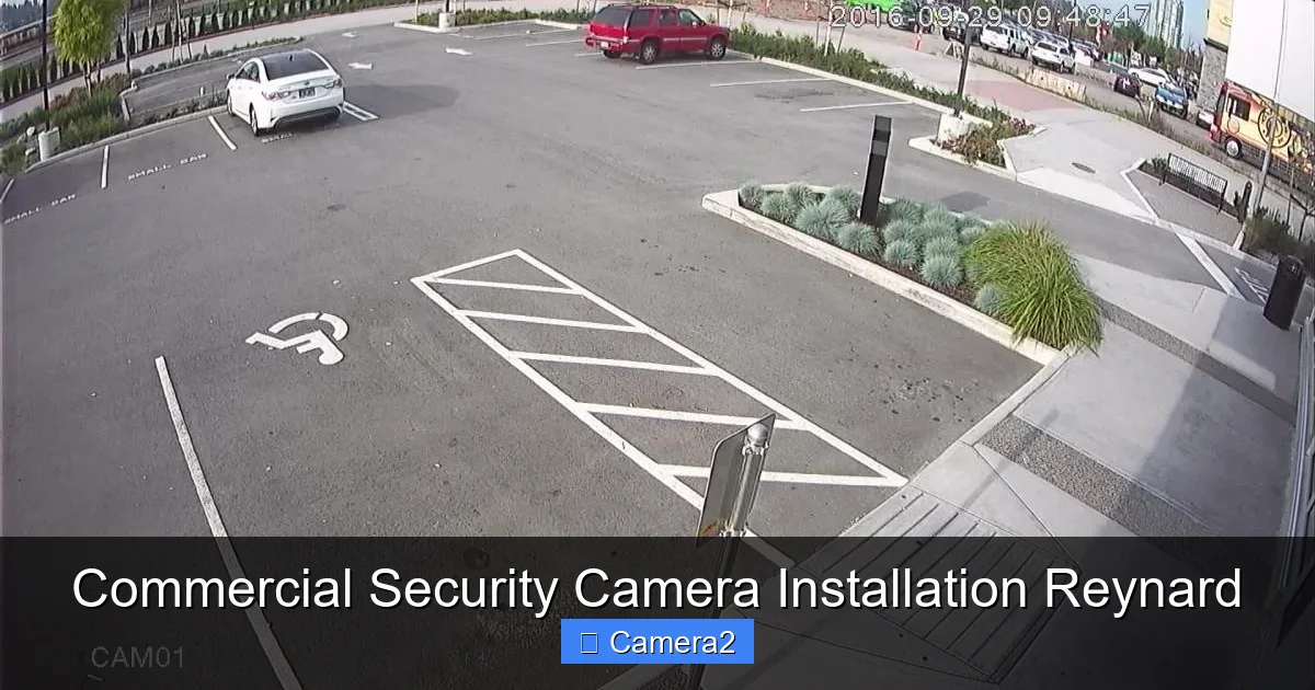 Commercial Security Camera Installation Reynard