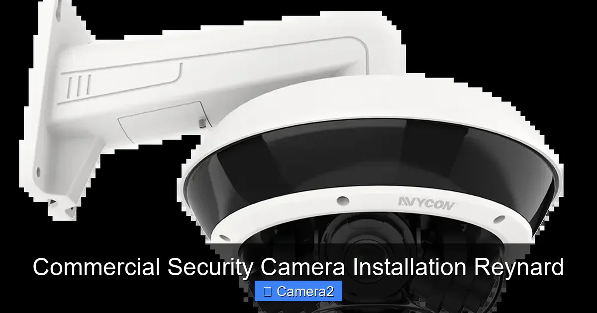 Commercial Security Camera Installation Reynard