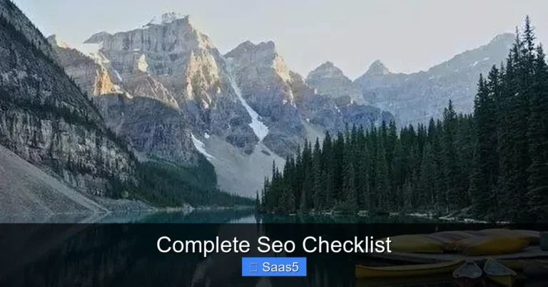 Complete Seo Checklist