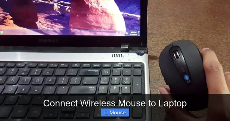 Connect Wireless Mouse to Laptop