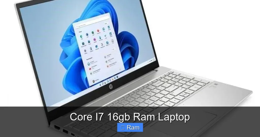 Core I7 16gb Ram Laptop
