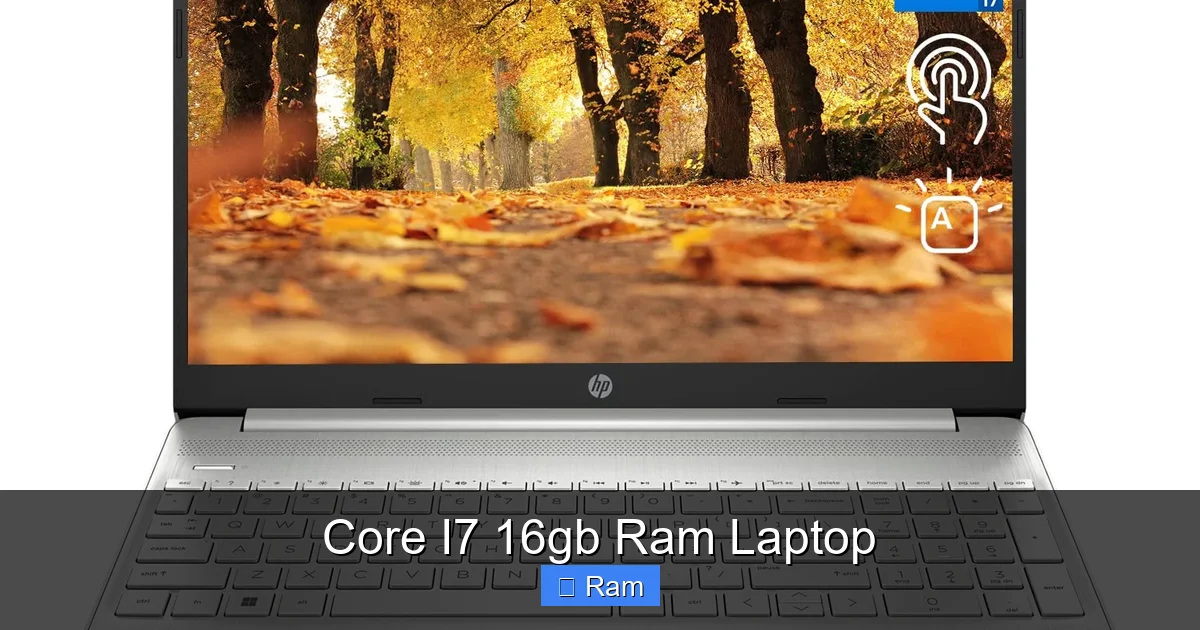 Core I7 16gb Ram Laptop