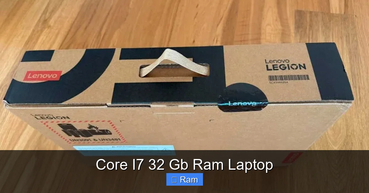 Core I7 32 Gb Ram Laptop