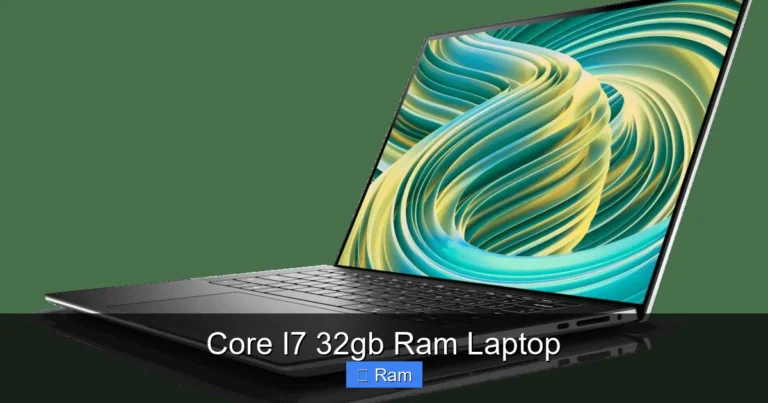 Core I7 32gb Ram Laptop