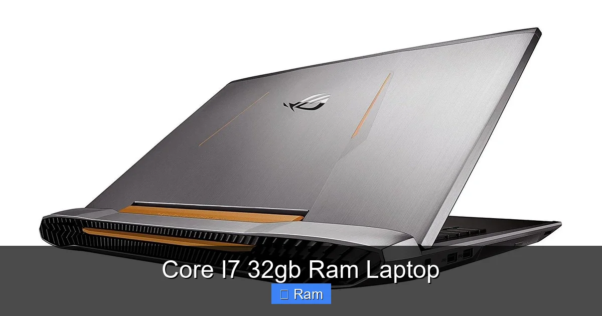 Core I7 32gb Ram Laptop