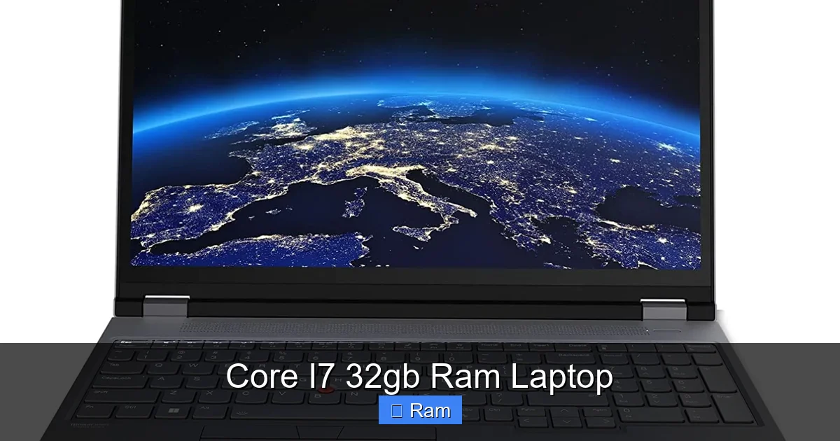 Core I7 32gb Ram Laptop