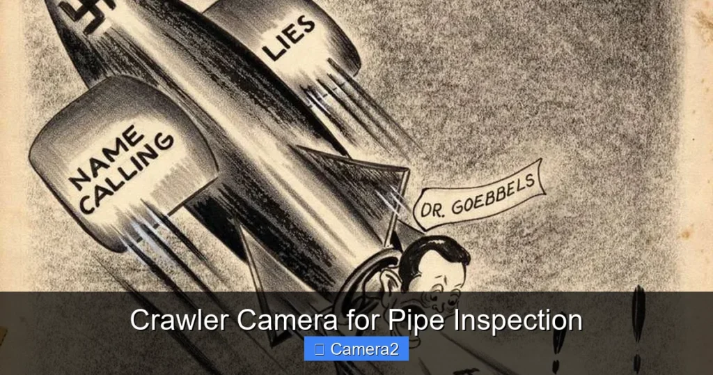 Crawler Camera for Pipe Inspection
