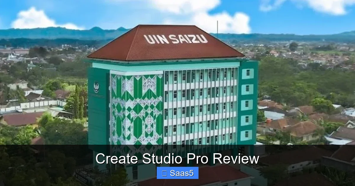 Create Studio Pro Review